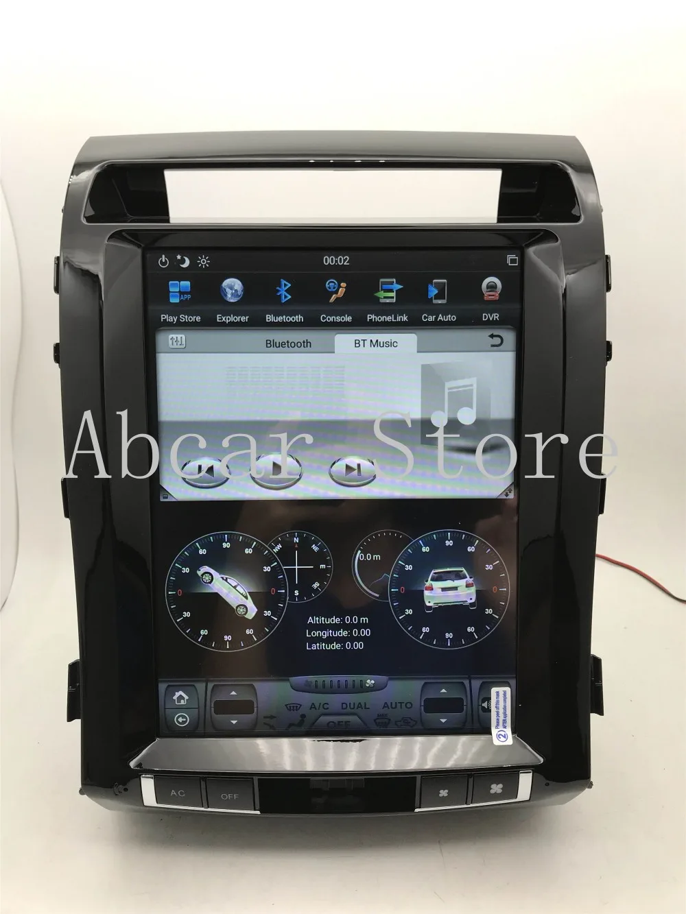 12,1 ''Tesla стиль Android 8,1 автомобильный dvd-плеер gps навигация для TOYOTA LAND CRUISER LC200 2008- стерео радио PX6 HDMI авто