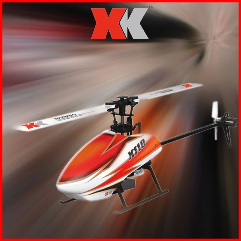 Wltoys оригинальный XK K110 Blash 6CH бесщеточный 3D6G система радиоуправления RC вертолет RTF