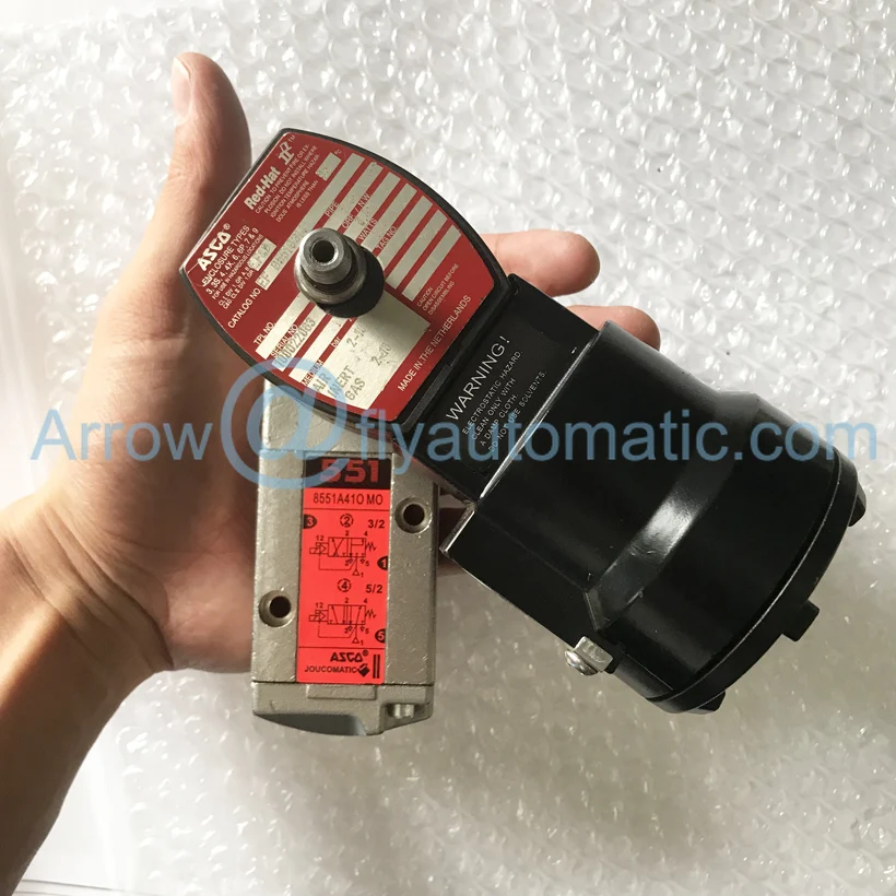 Соленоидный клапан из нержавеющей стали ASCO 8551A421 VCEFCM8551A421 1/" с пилотным приводом