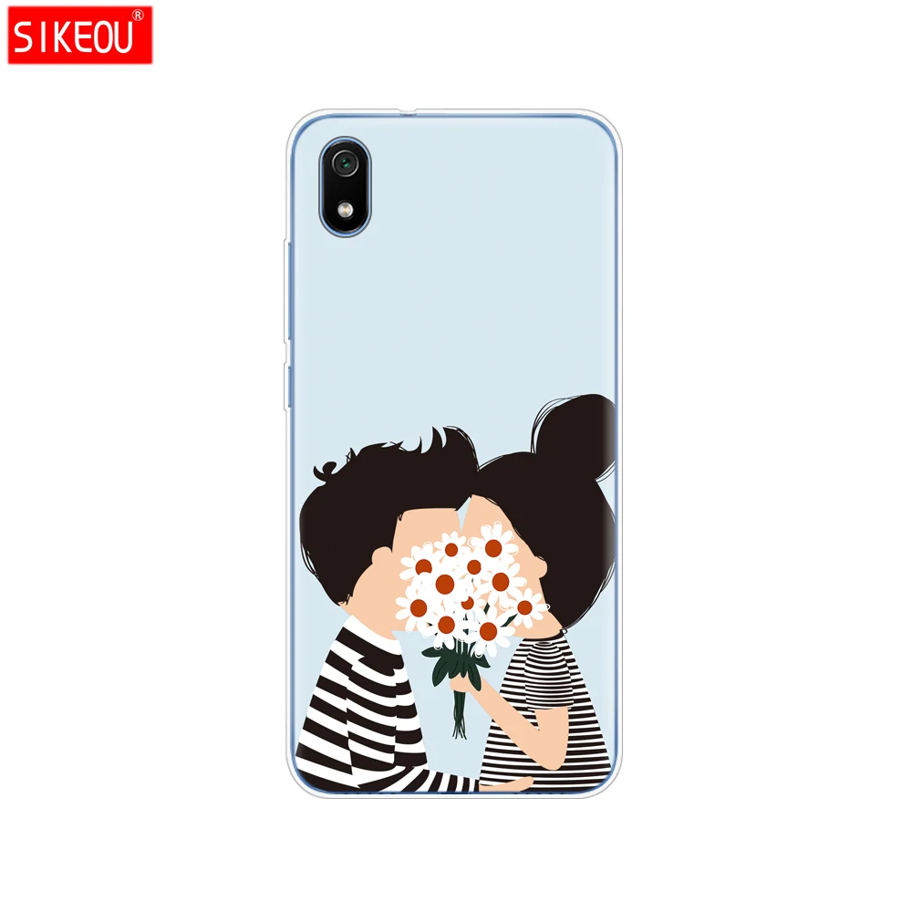 Силиконовый чехол для xiaomi redmi 7a Чехлы полная защита мягкая задняя крышка на redmi 7a бампер hongmi 7a чехол для телефона coque