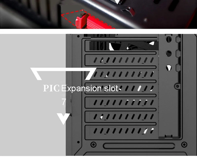 452*208*495 мм E-ATX diy игровой компьютер PC чехол боковая прозрачная стеклянная панель водяное охлаждение настольный корпус основной рамы