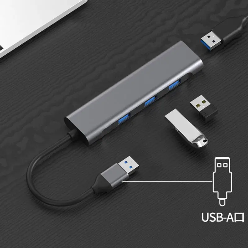 4 в 1 USB C концентратор адаптер ключ для MacBook Air Pro и других Usb ноутбуков