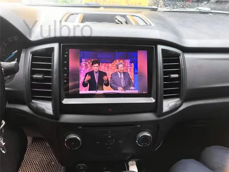 Yulbro четырехъядерный автомобильный dvd-плеер на основе Android для Ford Everest Автомобильный мультимедийный Радио bluetooth gps навигация ips экран