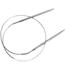 Ручные инструменты для шитья крючком профессиональные аксессуары для пряжи спицы портативное ткацкое шитье из нержавеющей стали круговое
