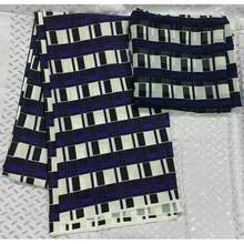 Настоящий Африканский шелк атласная ткань воск шифон печати Анкара снег спиннинг дышащий 4 ярдов+ 2 ярдов Африканский шифон воск