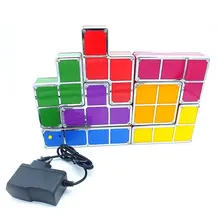 Светящаяся квадратная лампа, Детские интеллектуальные игрушки, Ночной светильник, барная оконная лампа, прочный Ночной светильник, барная оконная воздушная лампа