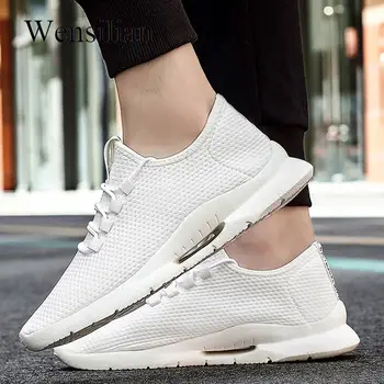 

Fashion Sneakers Men Casual Shoes Lightweight Breathable Male Footwear Lace Up Walking Shoes Zapatillas Hombre 2020