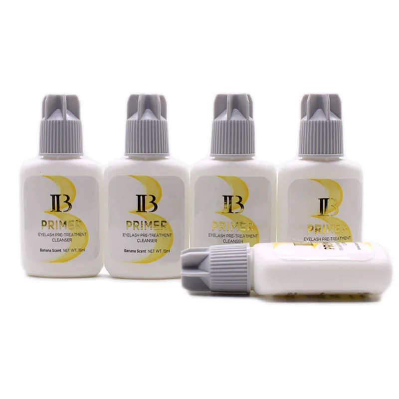 1 Bottle Professional IB Primer Eyelash Extensions Glue 15ml Korea Original False Lash Glue Suppliers Wholesale Makeup Tools 5