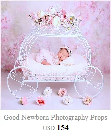 Baby Headband With Flower Girl Photo Shoot Newborn Photography Props For Studio  Princess Headwear Flower Hair Accessories crochet baby accessories