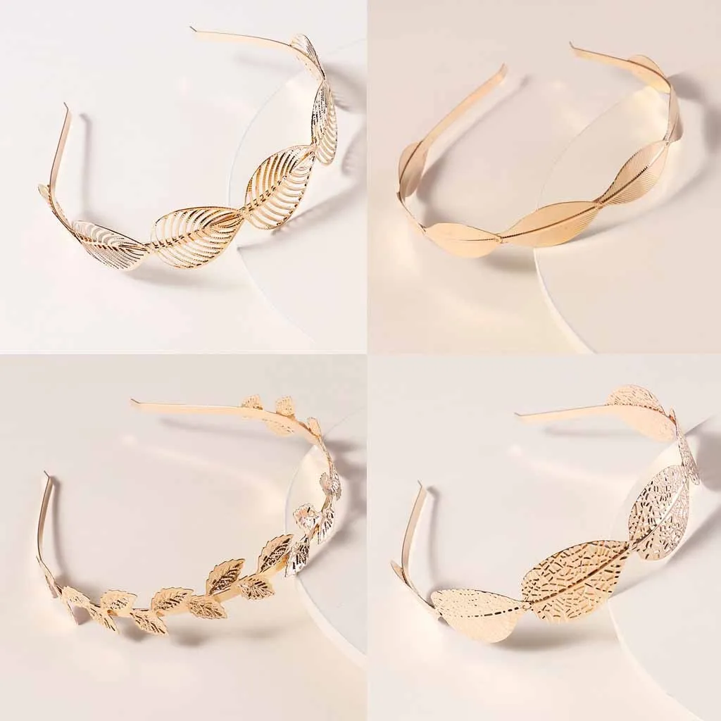 Frauen ретро-стиль Haarzubehör Perle Floret Блатт Haarband Legierung Мори Stirnband 2021Women's повязка для