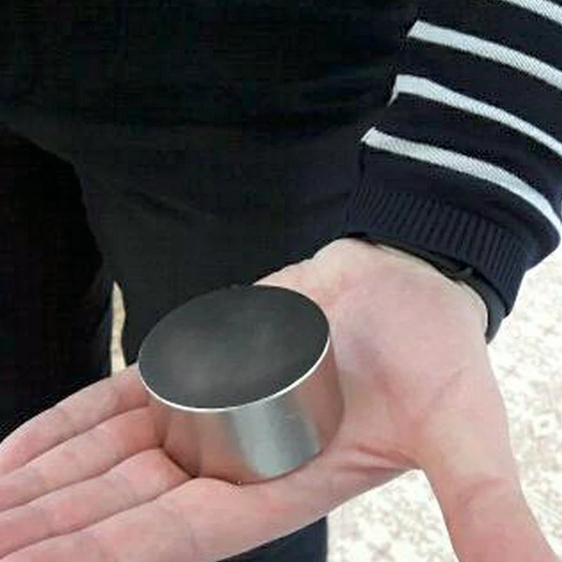 

1Pc 60x30 Disc 60X30Mm Real Size Super Powerful Strong Rare Earth Neodymium Magnet 60X30 60Mm x 30Mm 60Mmx30Mm N52