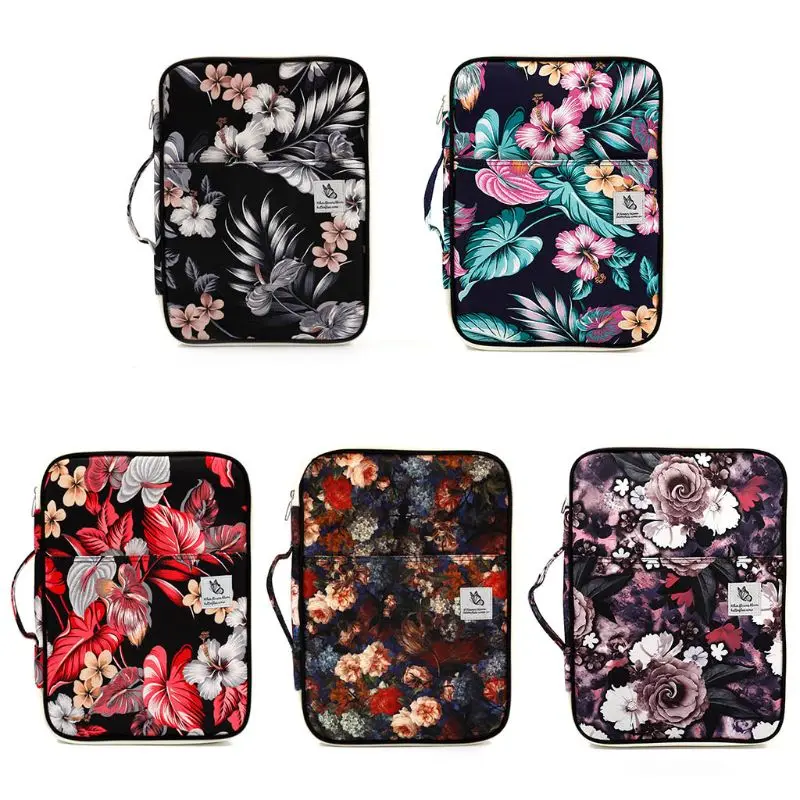 

Notebook Laptop Floral Handbag Sleeve Bag Carry Case for Macbook Air Pro 13" 14