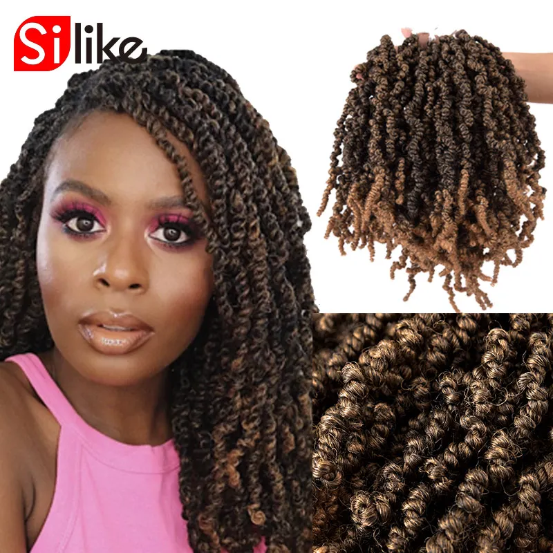 Big Discount 3e994 Spring Twist 10 Inch Pre Stretched Crochet