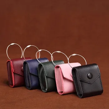 

Imitation Leather Earphone Case For Apple Airpods Cover Earphone Bag Retro Compact Portable Headset Storage Bag Headphon