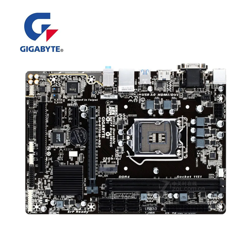 Материнская плата B150M B150 Socket LGA 1151 б/у | Компьютеры и офис