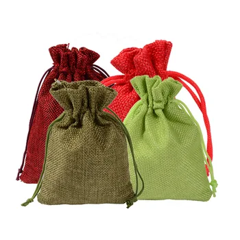 

Advent Calendar Set 24 Filling Fabric Gift Bags with Number Labels for DIY Christmas Decor XHC88