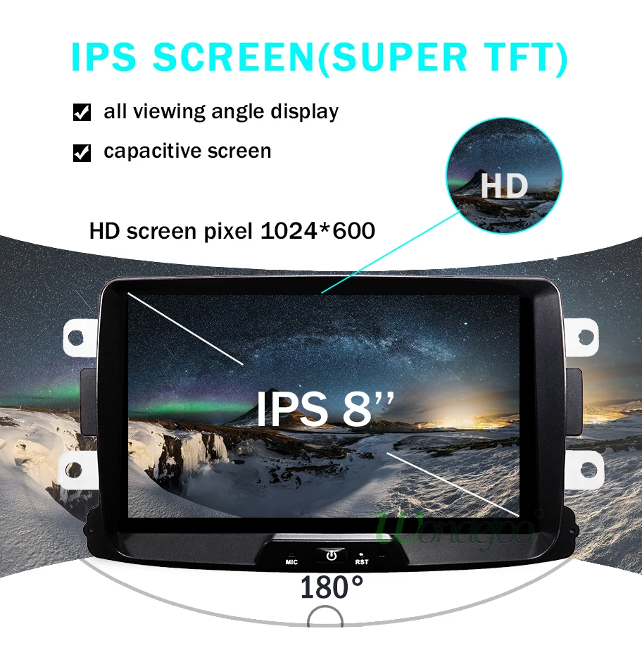 DSP ips Android 9,0 седан радио gps для Dacia Sandero Lada Xray2 Logan 2 Duster Renault DOKKER Captur мультимедийный экран без DVD