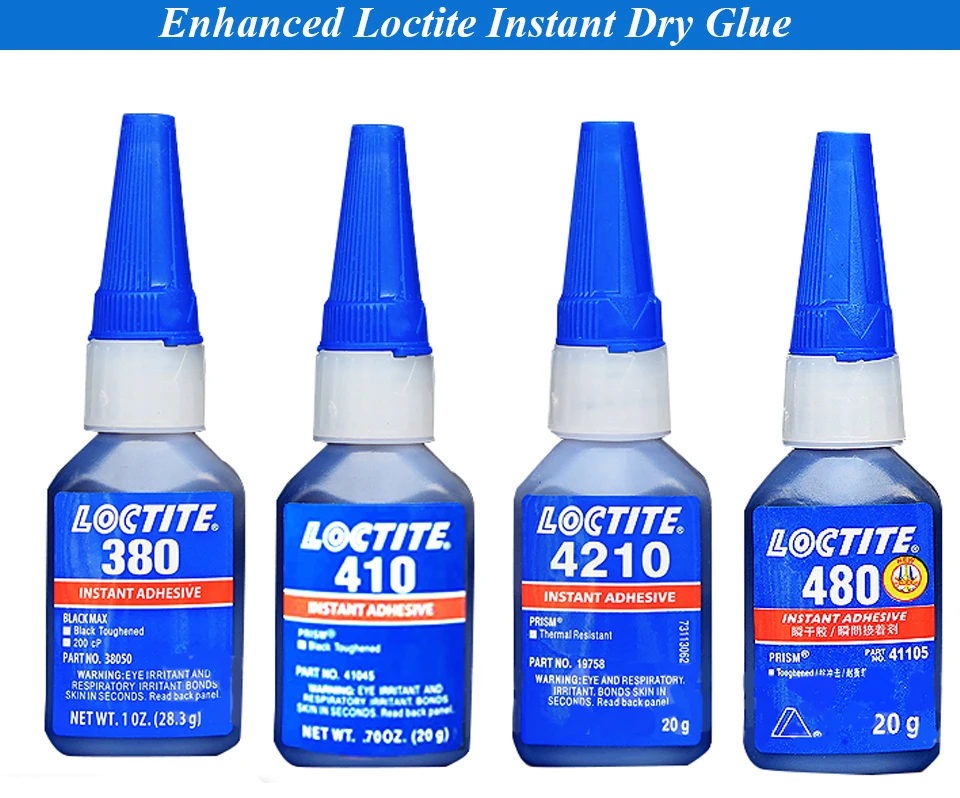 Black Super Glue Loctite 480 For Plastic Wood Metal Rubber Tire Shoes  Repair Strong Adhesive - AliExpress