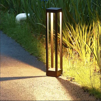 

Modern Led Lawn Lamp Outdoor Garden Path Light Waterproof Backyard Park Landscape Lighting 20cm 40cm 60cm