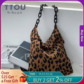 

Fur Bag Animal Print Leopard Bag Women Ladies Winter Warm Crossbody Bags Famous Brand Large Capacity Shoudler Clutch 2019 New