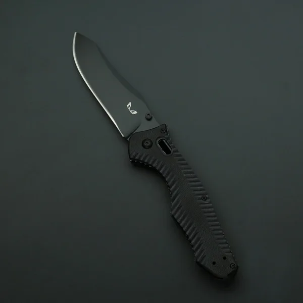 Black version BEKETEN BM 810 складной карманный нож 8Cr13Mov стальное лезвие G10 Ручка Открытый Отдых Охота выживания Тактические Ножи EDC инструменты - Цвет: Black version