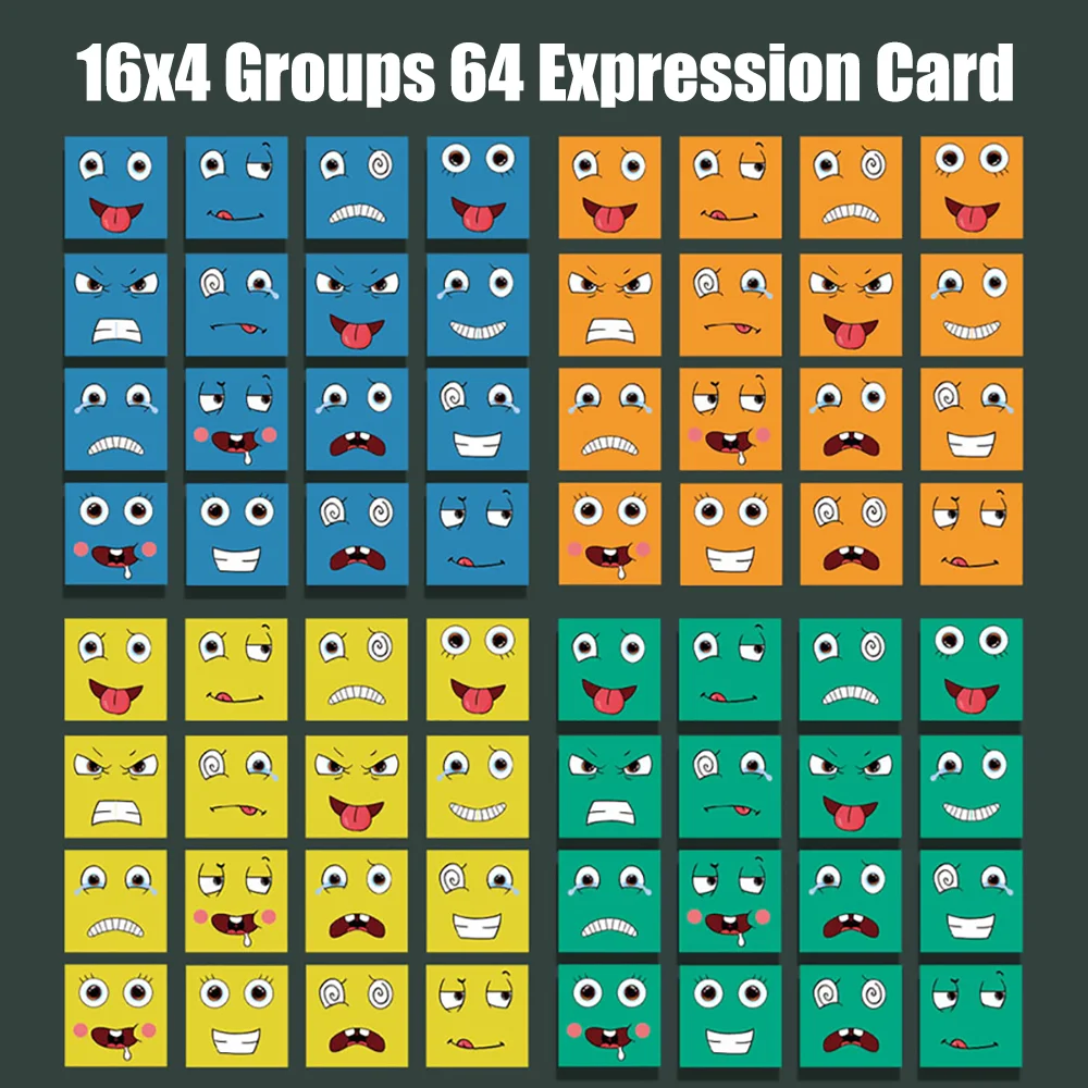 Kids Face Change Cube Game Montessori Expression Puzzle Building Blocks Toys Early Learning Educational Match Toy for Children 5 Kids Face Change Cube Game Montessori Expression Puzzle Building Blocks Toys Early Learning Educational Match Toy for Children 5