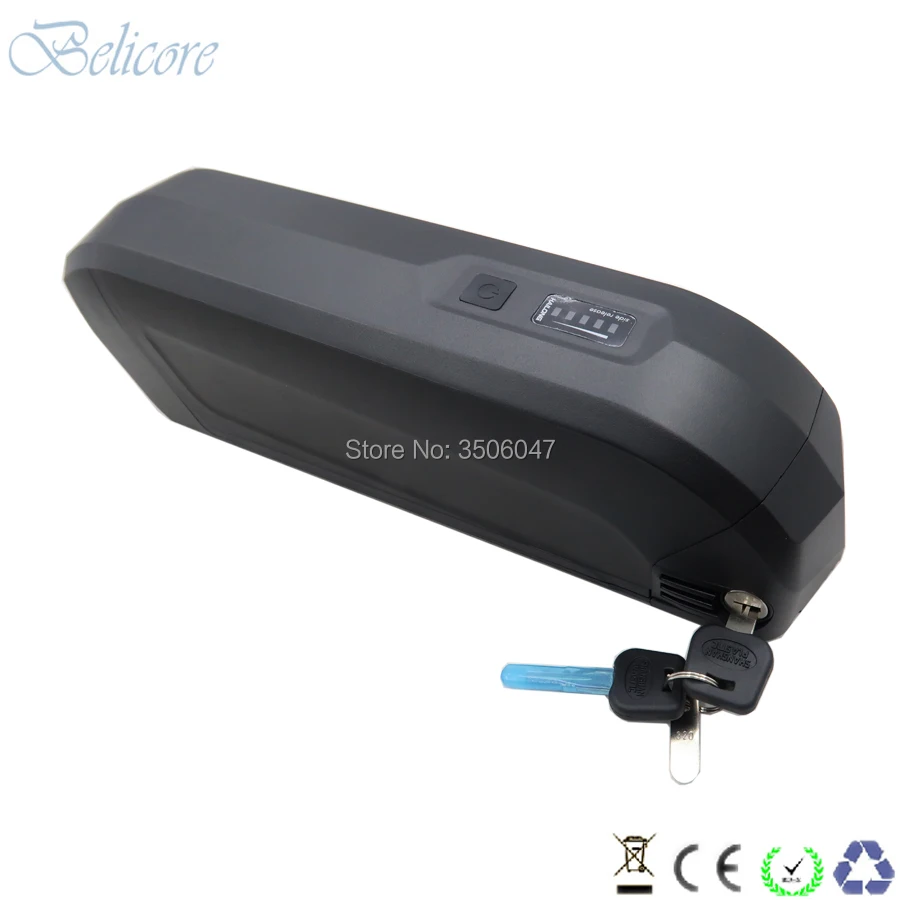 Excellent 48 volt side release e-bike battery 48v 8.7ah 9ah 9.6ah 10ah 10.5ah hailong downtube electric bike battery+USB output 4
