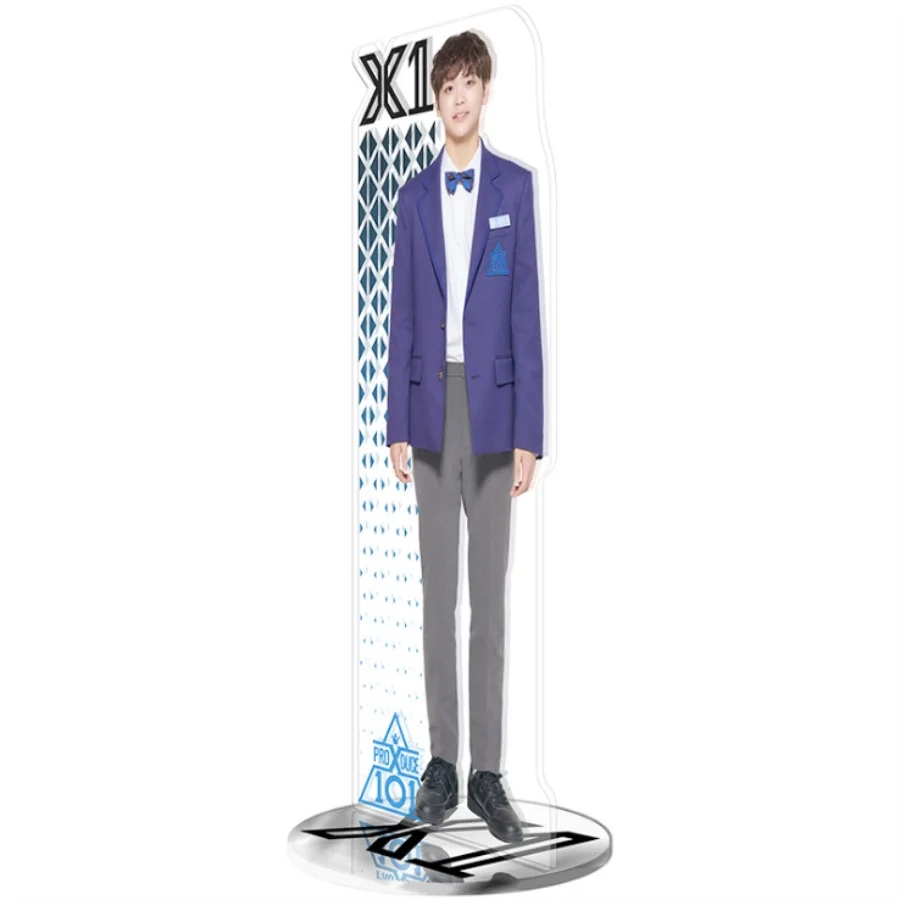 Kpop X ONE Standing Action Table Decor Song Hyeong Jun Son Dong Pyo Acrylic Standee Action Figure Doll 22cm Produce x 101
