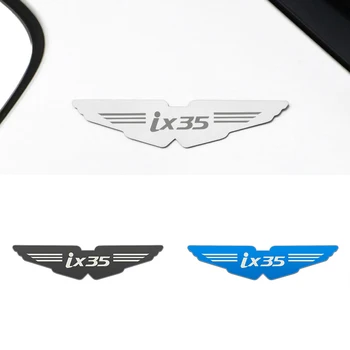 

New Accessories stainless steel car body decorative stickers emblem decoration decals for Hyundai Ix35 2007-2015 Car styling