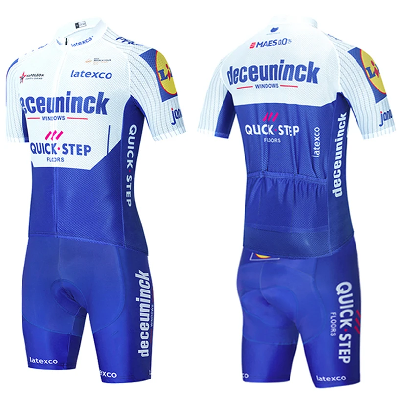 Велосипедная Джерси 2020 QUICKSTEP с коротким рукавом велосипедная 20D шорты MTB одежда Ropa