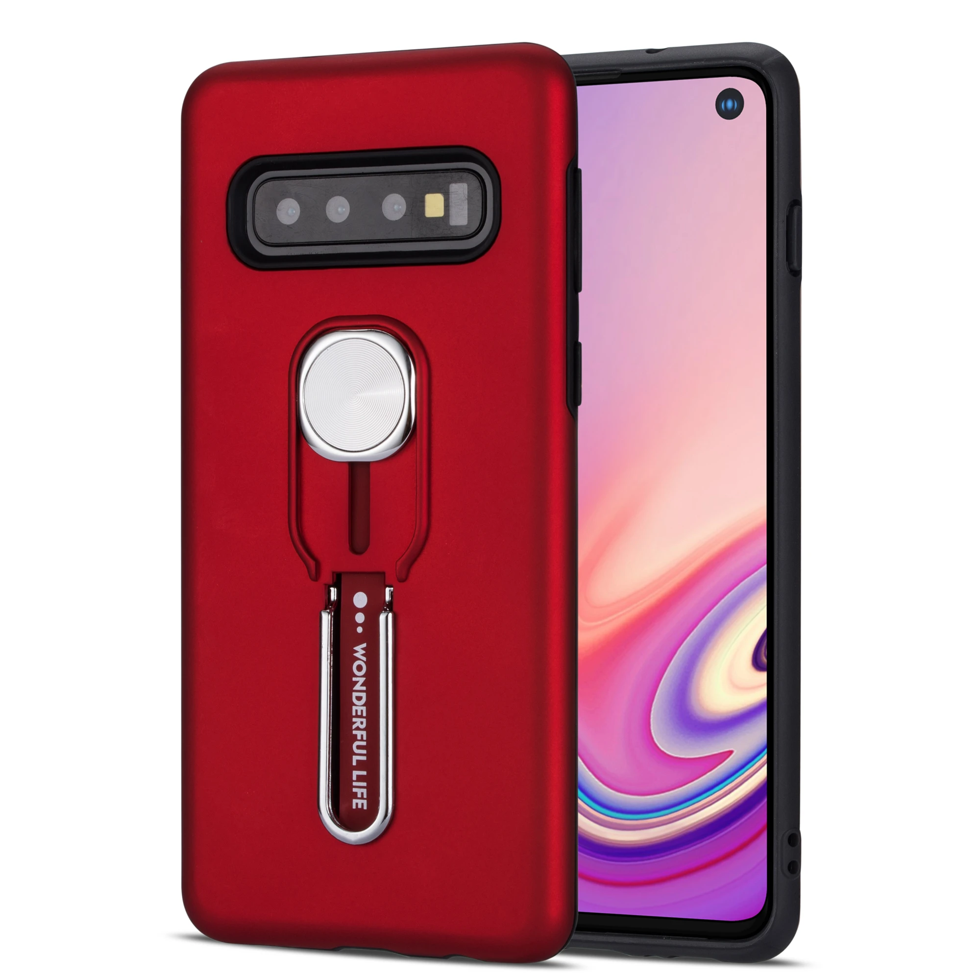 Для samsung s10 King Raytheon серии модный чехол для делового телефона подножка повышенной прочности защита для задняя крышка смартфона