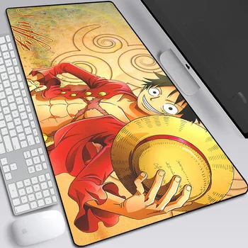 

One Piece Mouse Pad Internet Cafe Large Gaming Slide 900x300 Pad 2mm Anime Thickening Game