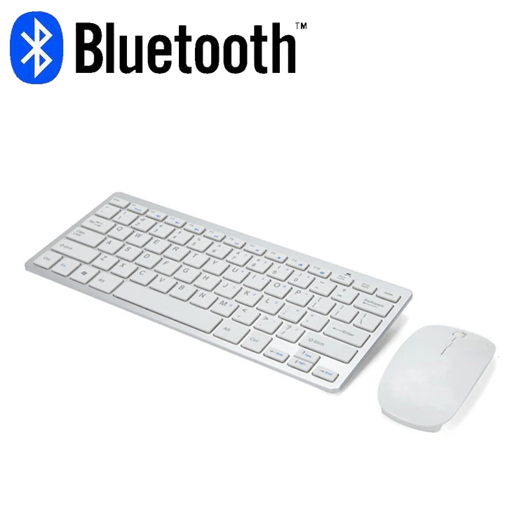 Bluetooth клавиатура мышь комбо с мультимедийной функцией беспроводное соединение для Android/Windows планшетный ПК компьютер