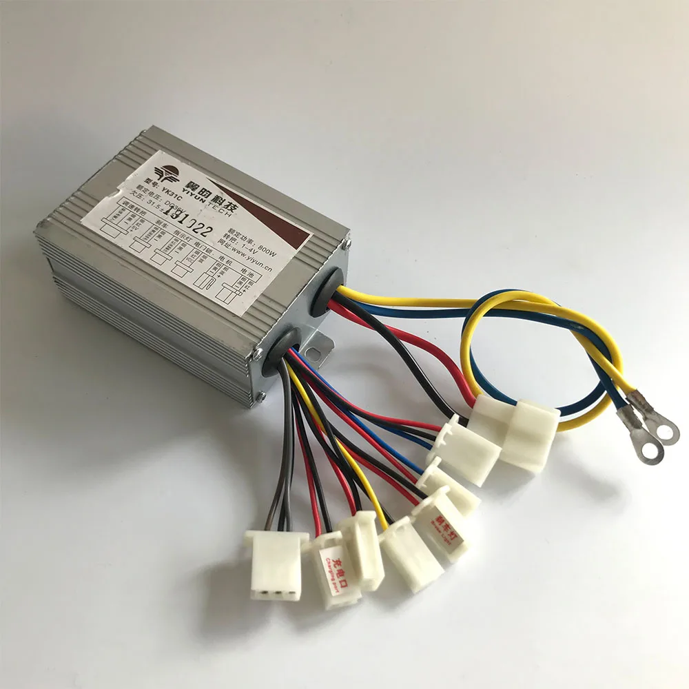 DC 전기 자전거 모터 브러시 컨트롤러 박스, 전기 자전거 스쿠터 컨트롤러, YK31C, 12V, 24V, 36V, 48V, 250W, 350W, 500W, 1000W