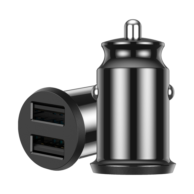 Dual USB Car Charger 5A Fast Charing 2 Port USB 12-24V Car Cigarette Socket Lighter For Car USB Charger Power Adapter