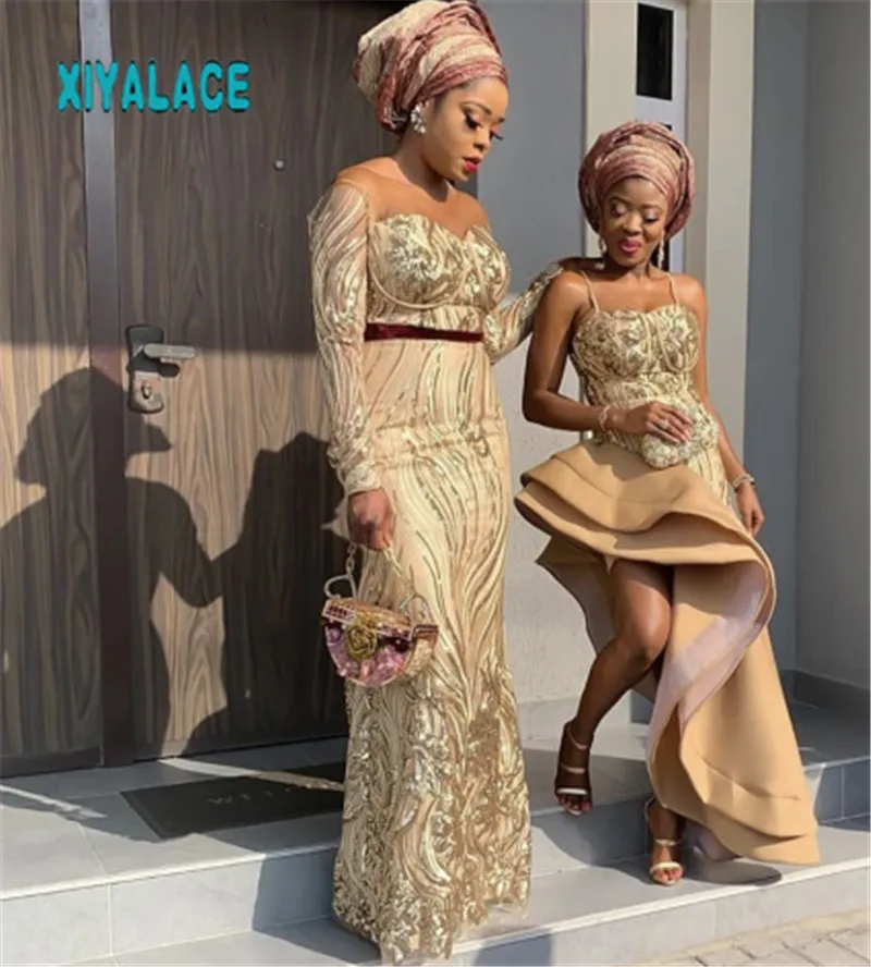 

Weeding Sequins Lace Gold African Lace Fabric High Quality Nigerian French Party lace fabric for tulle lace fabric 2651b