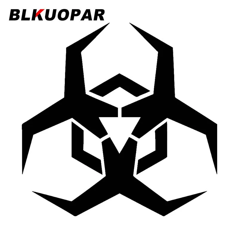 BLKUOPAR для вредоносного программного обеспечения наклейка на автомобиль личная