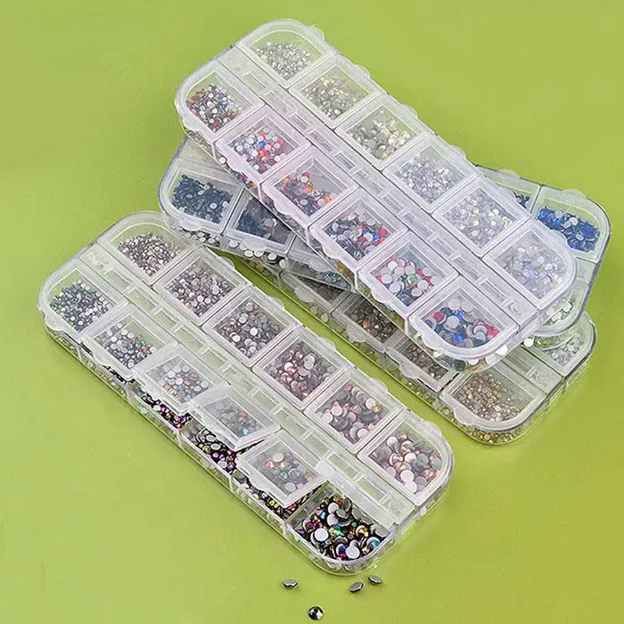 DIY Home Flatback Nail Art Rhinestone Nail Art 1, 2, 3, 4, 5, 6, 7, 8, 9 Home, профессиональные аксессуары