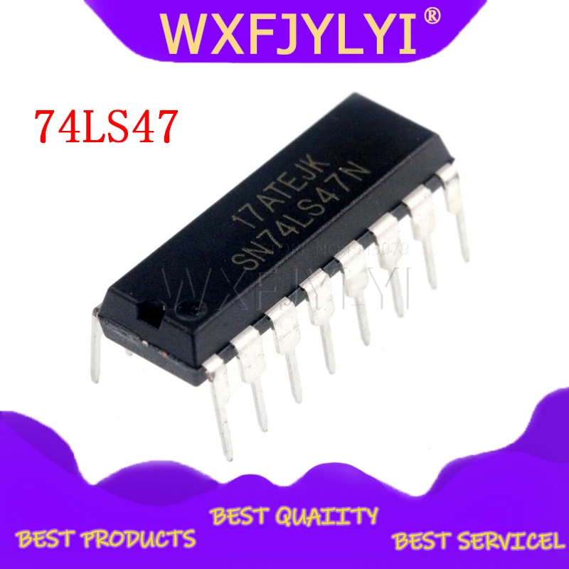 10 шт. 74LS47 SN74LS47N 74LS83 74LS85 74LS112 SN74LS112 74LS138 SN74LS138N 74LS145 SN74LS145N 74LS151 SN74LS151 74LS194 DIP16 |