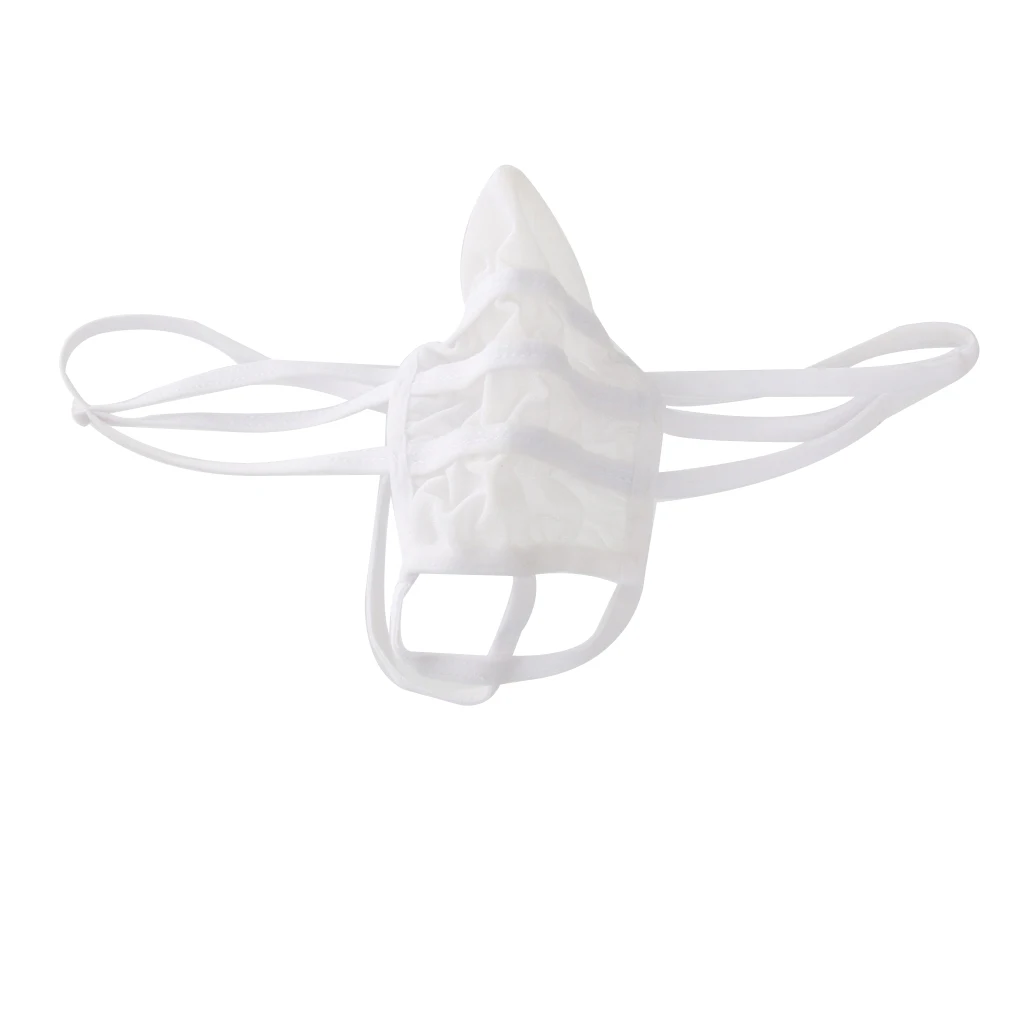  Mens Sexy White Underwear Gay Exotic Underpants Short Open Crotch Briefs C401 White g-string