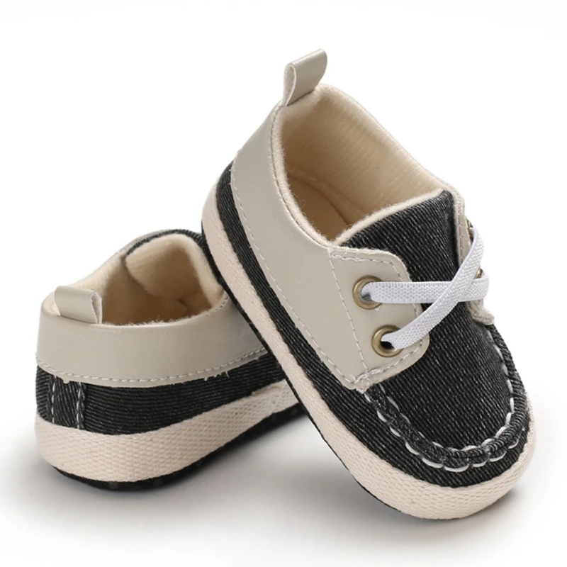 Nouveau Ne Enfant En Bas Age Chaussures Toile Classique Bebe Chaussures Premier Marcheur Mode Bebe Garcons Chaussures Coton Decontracte Bleu Vert Chaussures Aliexpress