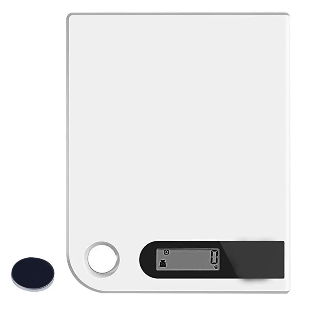 

Ultra Slim Digital Kitchen Scale Stainless Steel Electronic Food Scale With Large Platform And Lcd Display