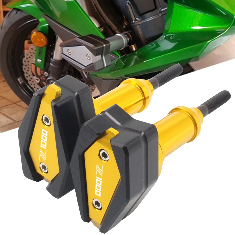 

For Kawasaki Z1000 Z 1000 Z-1000 2010-2018 CNC Motorcycle Falling Protection Frame Slider Fairing Guard Anti Crash Pad Protector