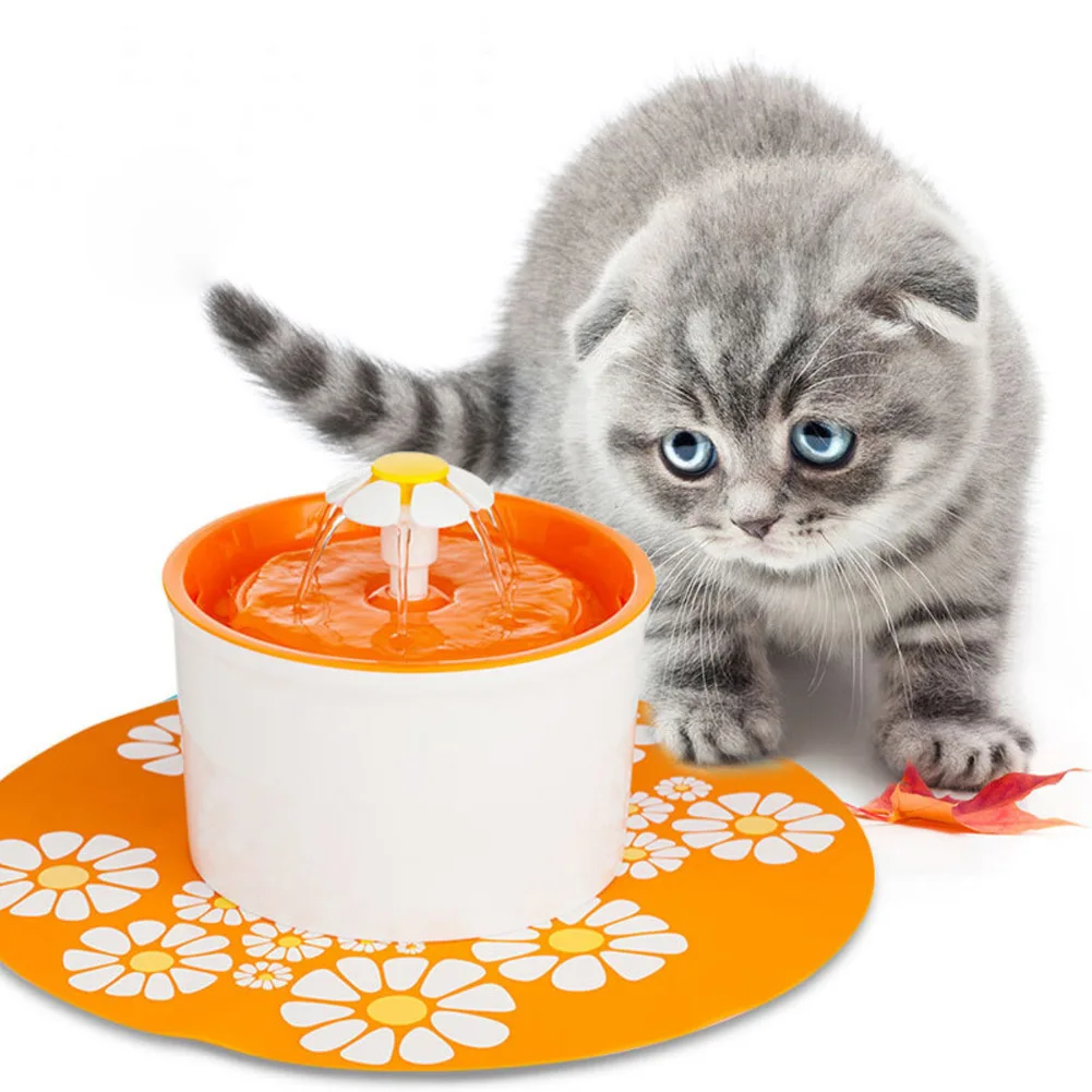 Automatic Cat Water Fountain Drinking Auto Water Dispenser Feeder Dog Water Bowl Filtered Pet supplies 1.6L Dog Feeder Drinker
