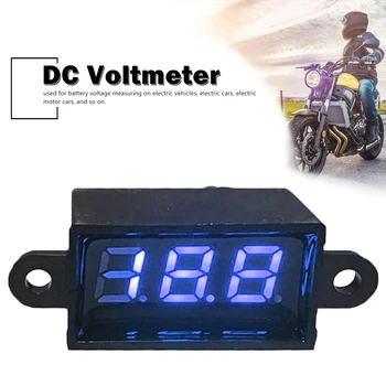 

0.28 inch 3.5-30V LED Digital Voltmeter Ammeter Car Motocycle Voltage Current Meter Volt Detector Tester Monitor Panel 5 Colors