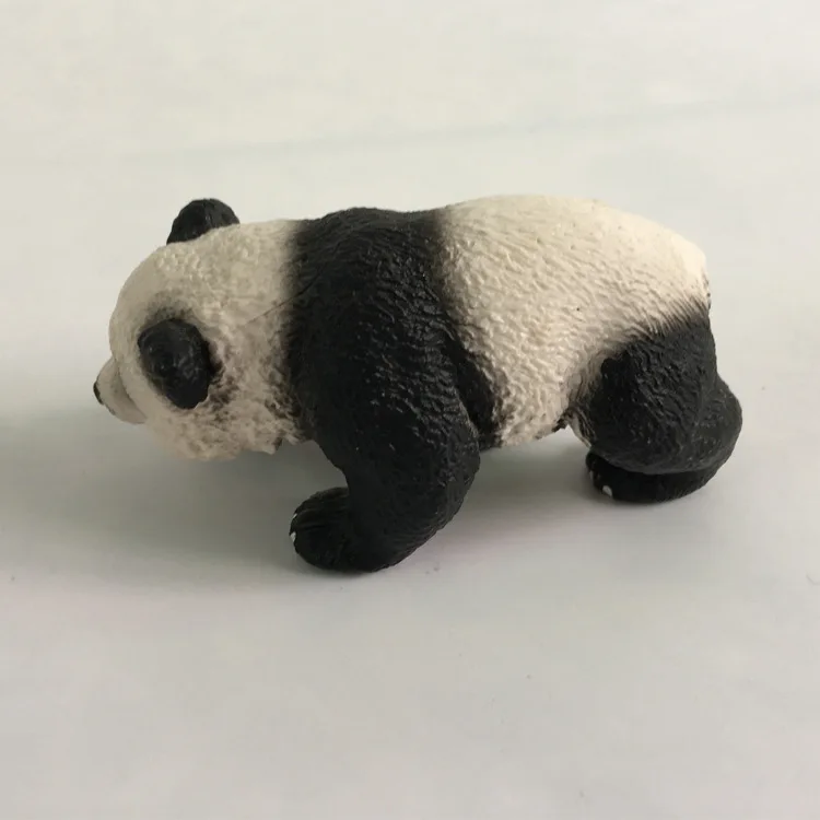 Детская одноцветная модель игрушечный зоопарк модель диких животных мир ранчо лес панда