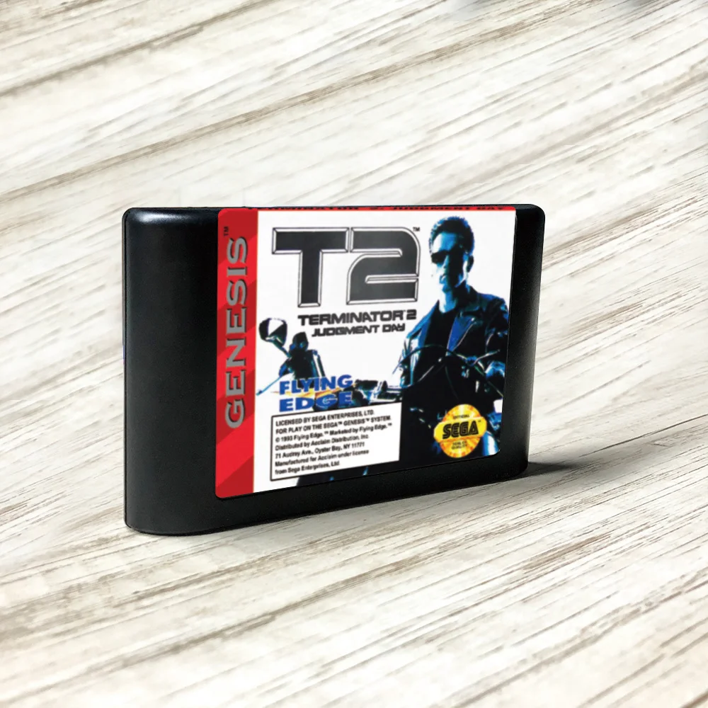 T2 Терминатор 2-USA метки Flashkit MD никелевое золото схема на основе печатной платы для