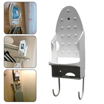

New 1PCS Iron Wall Mounted Iron Rest Stand Heat-resistant Rack Hanging Ironing Board Holder Home Hotel Dryer Holder Accessories