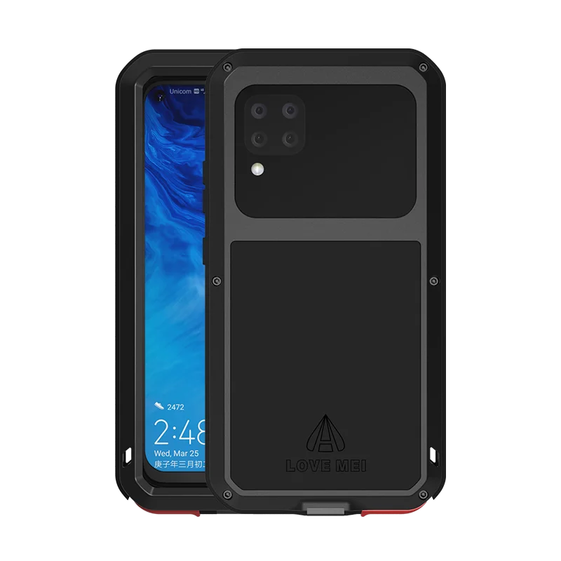 Phone Case For Huawai P40 Lite Luxury Doom Waterproof Armor Duty Shockproof Metal Aluminum Cover Cases Pro | Мобильные телефоны и