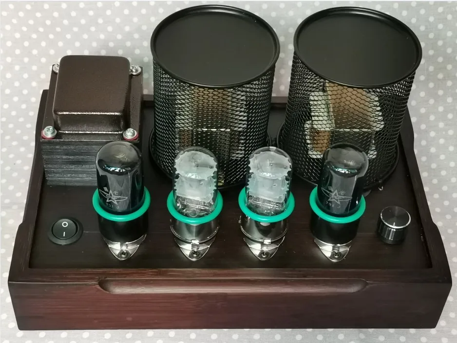 Новейший трубчатый усилитель 6P6P 6V6 ручной точка-точка сварочные леса Hi-Fi класс А